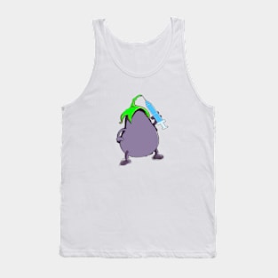 vaccine eggplant Tank Top